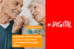 Online-Veranstaltung I Die Pflegezeit finanziell planen
