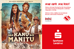 Deine Karte. Dein Ticket | Sparkassen-Kino „Das Kanu des Manitu“