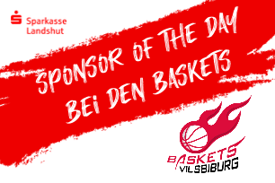 SPONSOR-OF-THE-DAY bei den Baskets